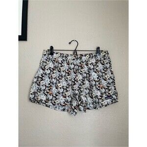 Women’s Patagonia Barely Baggies Shorts Size L Primavera Ink Black Lightweight